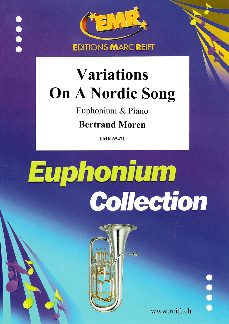 Variations On A Nordic Song Euphonium scores gallery preview page 1