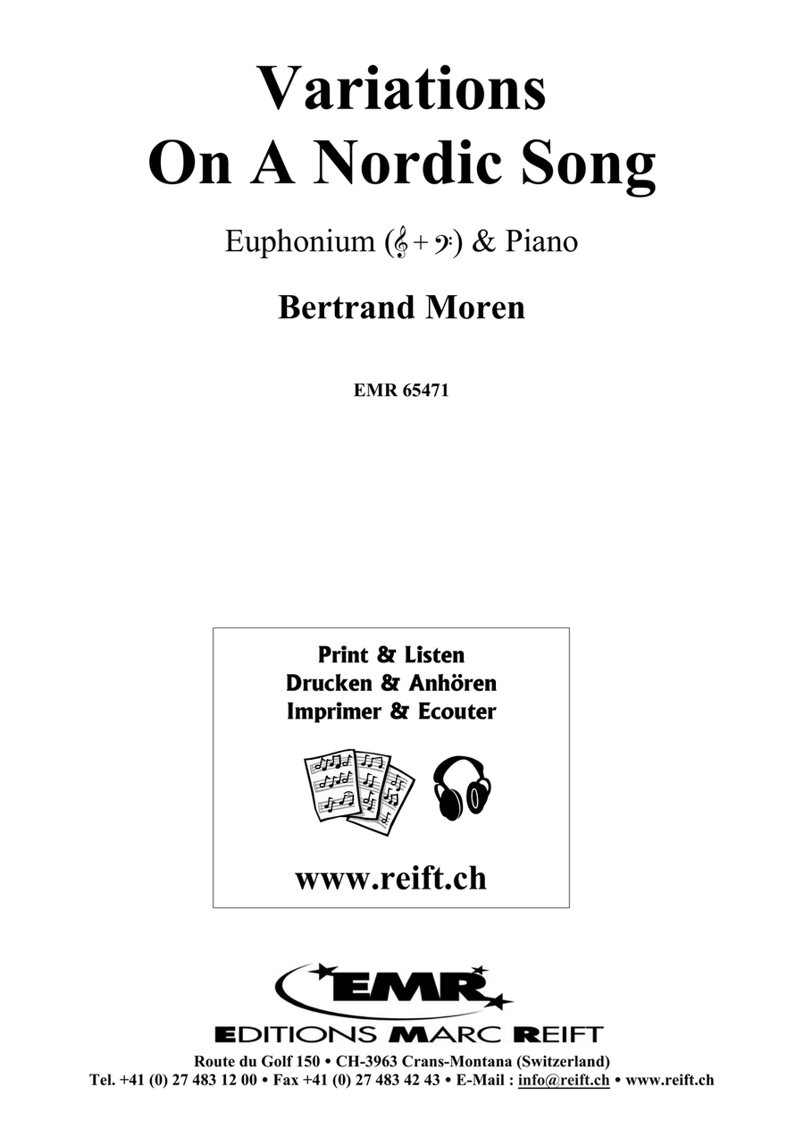 Variations On A Nordic Song Euphonium scores gallery preview page 2