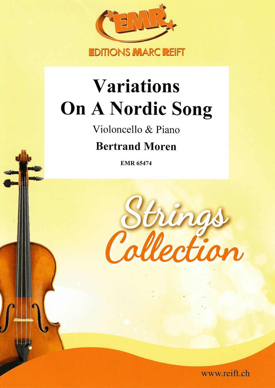 Variations On A Nordic Song Piano Accompaniment scores gallery preview page 1
