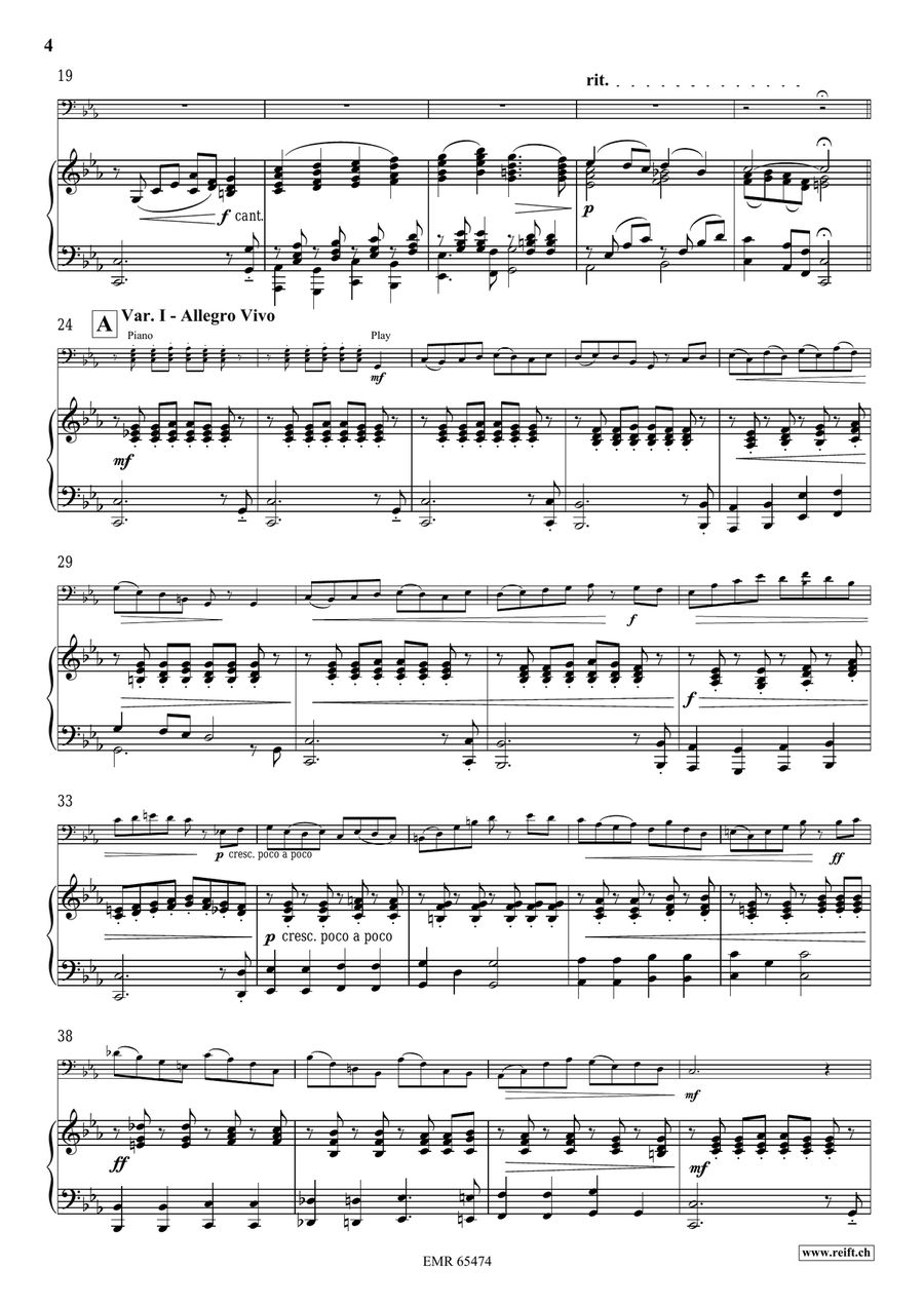 Variations On A Nordic Song Piano Accompaniment scores gallery preview page 6