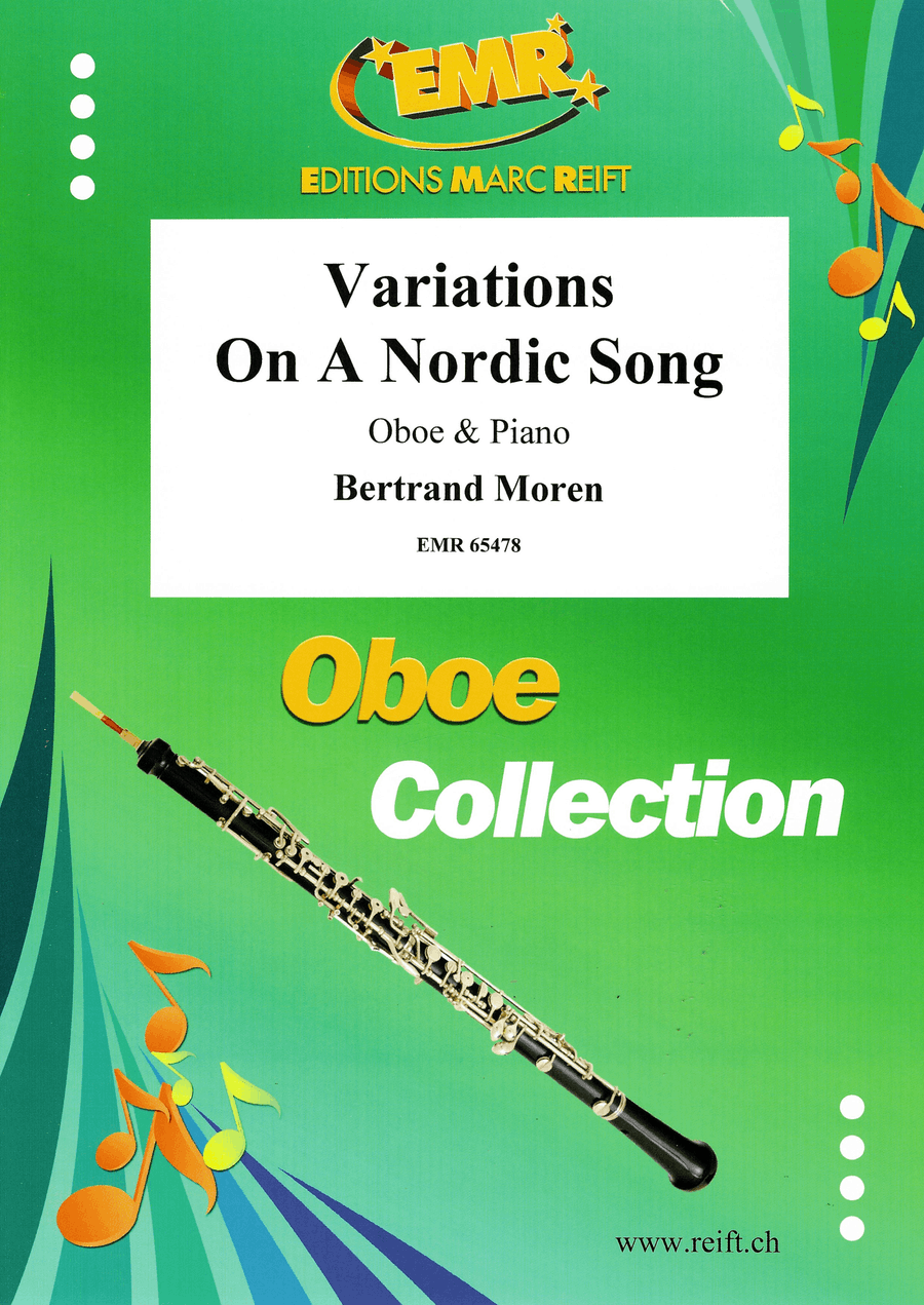 Variations On A Nordic Song Piano Accompaniment scores gallery preview page 1