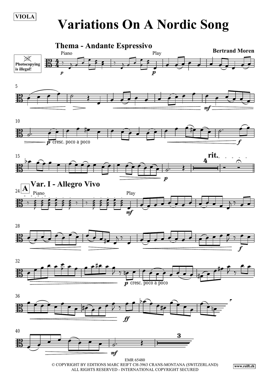 Variations On A Nordic Song Piano Accompaniment scores gallery preview page 4