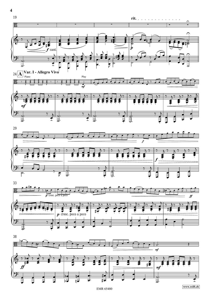 Variations On A Nordic Song Piano Accompaniment scores gallery preview page 6