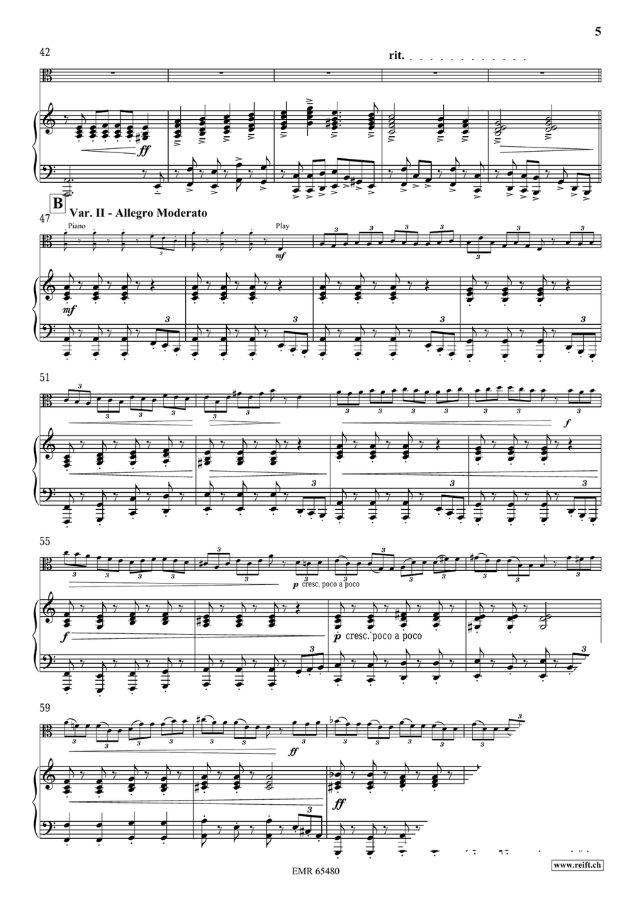 Variations On A Nordic Song Piano Accompaniment scores gallery preview page 7
