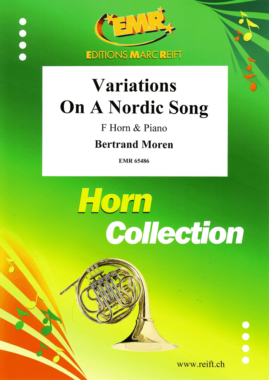 Variations On A Nordic Song Horn scores gallery preview page 1