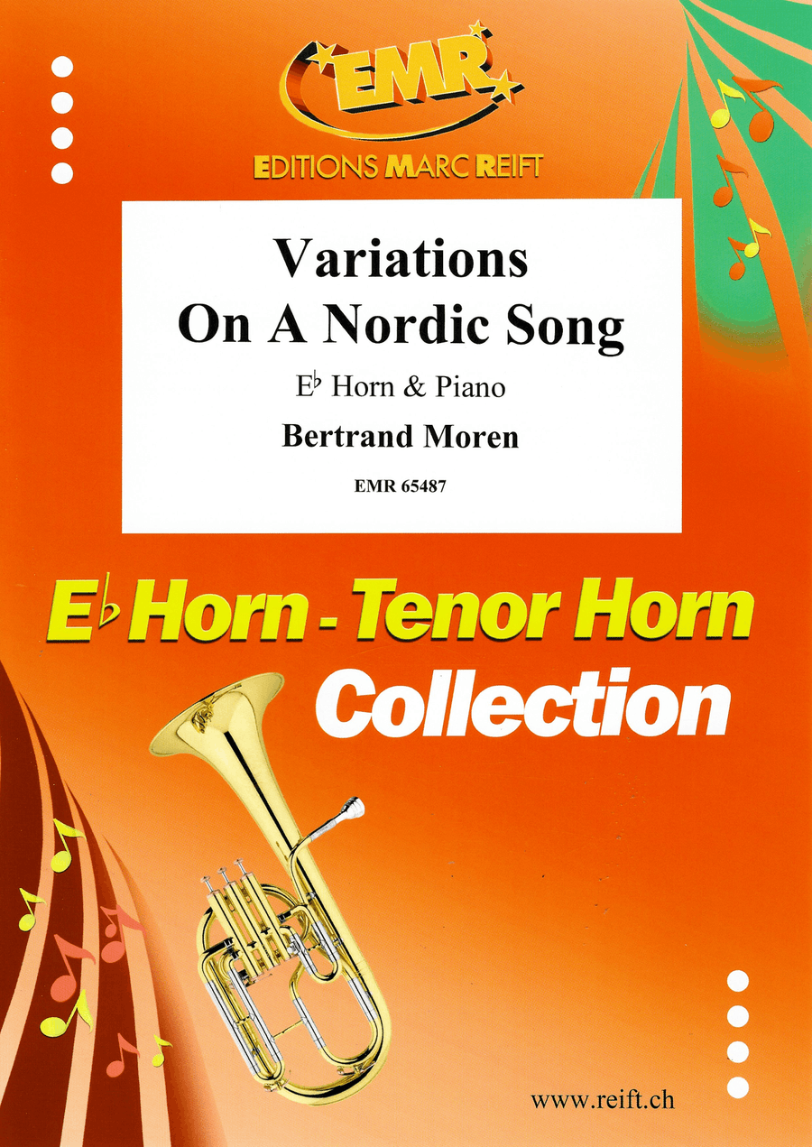 Variations On A Nordic Song Horn scores gallery preview page 1