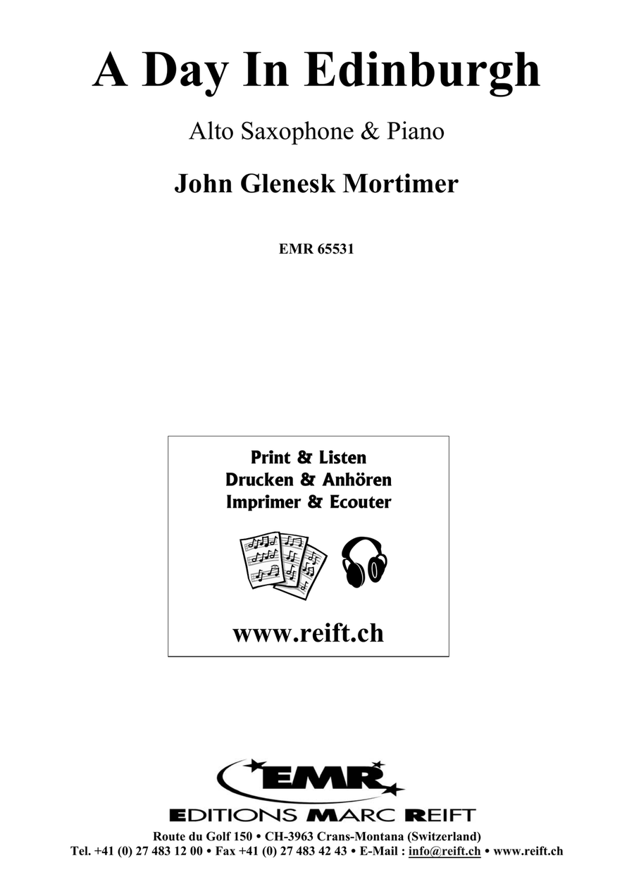 A Day In Edinburgh A Day In Edinburgh Alto Saxophone scores gallery preview page 2