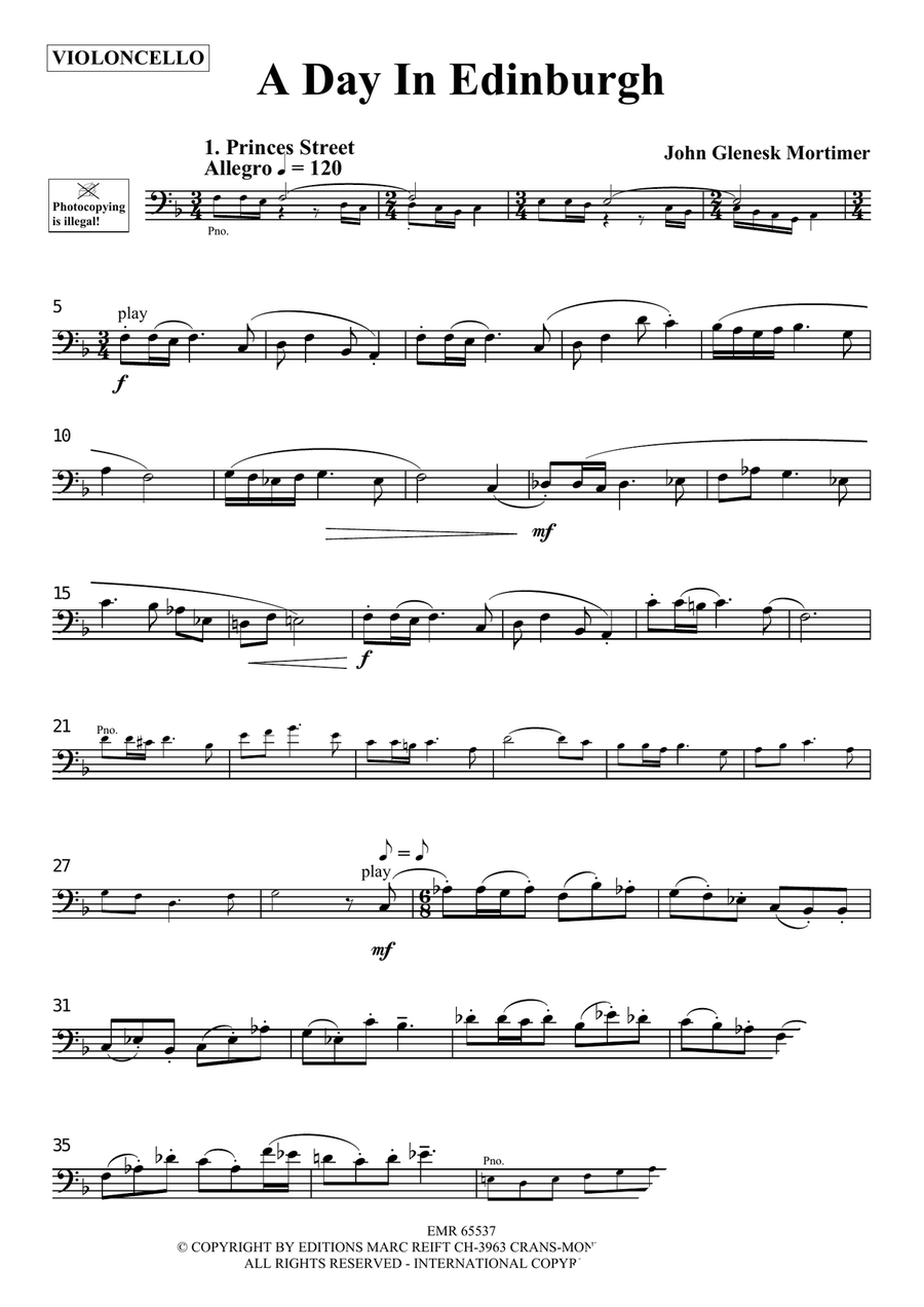 A Day In Edinburgh A Day In Edinburgh Piano Accompaniment scores gallery preview page 3