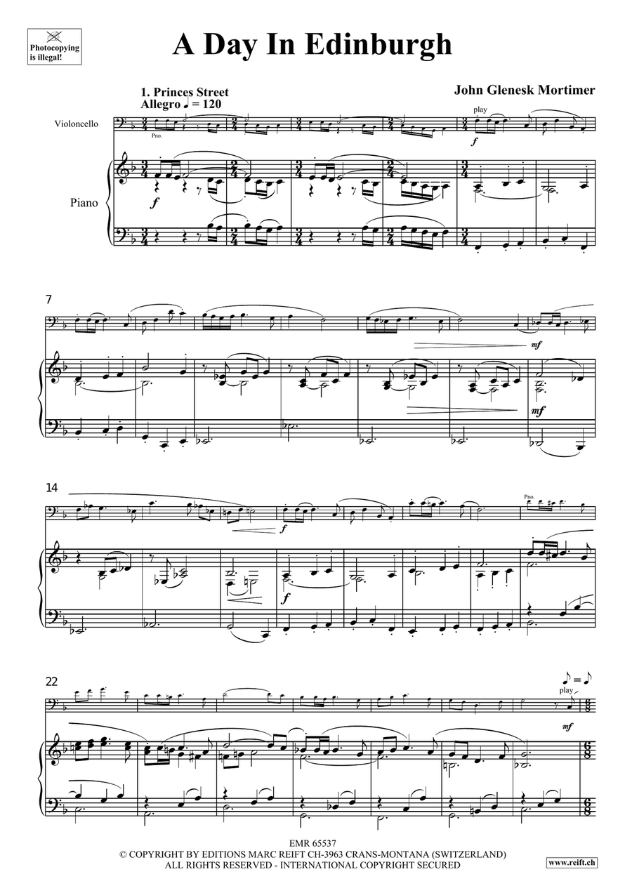 A Day In Edinburgh A Day In Edinburgh Piano Accompaniment scores gallery preview page 4