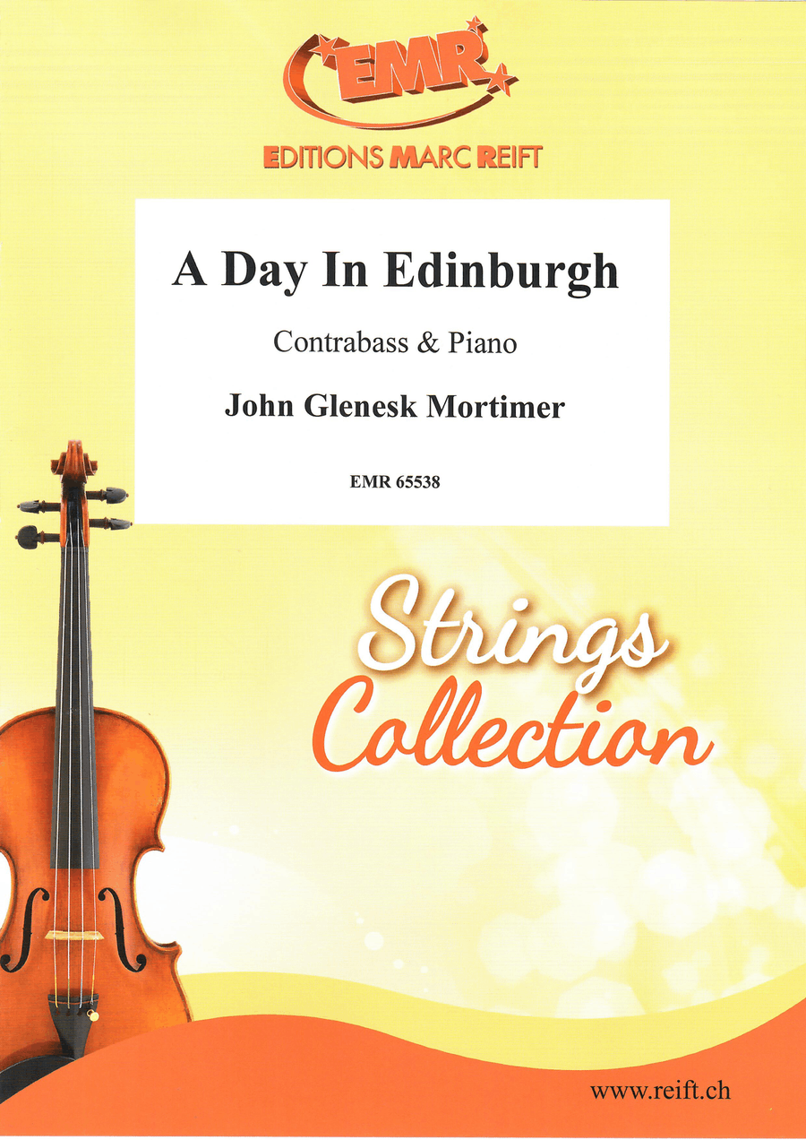 A Day In Edinburgh A Day In Edinburgh Double Bass scores gallery preview page 1