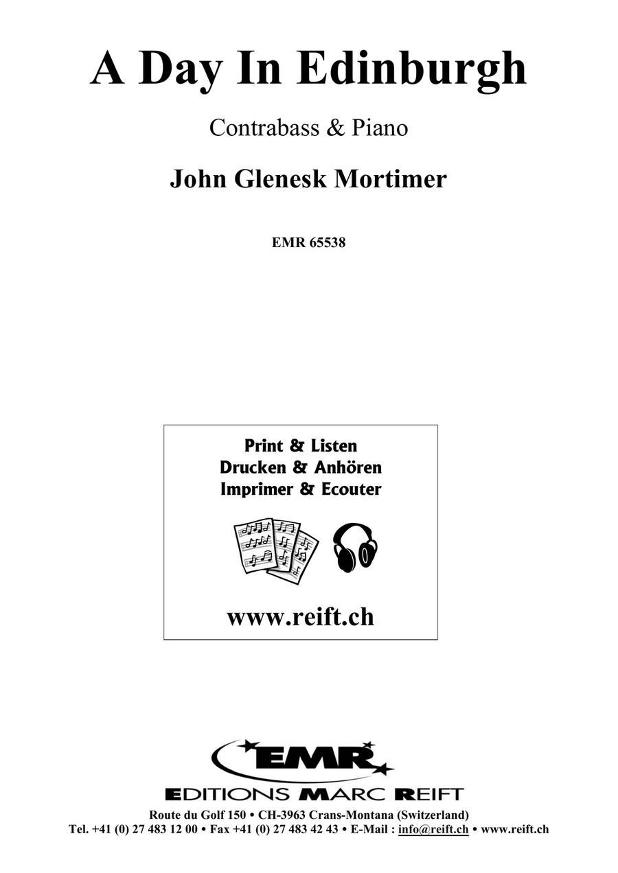 A Day In Edinburgh A Day In Edinburgh Double Bass scores gallery preview page 2
