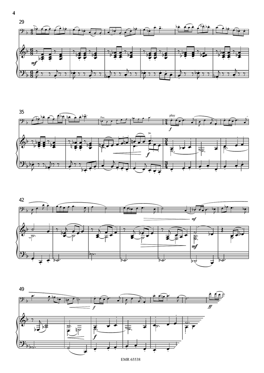 A Day In Edinburgh A Day In Edinburgh Double Bass scores gallery preview page 5