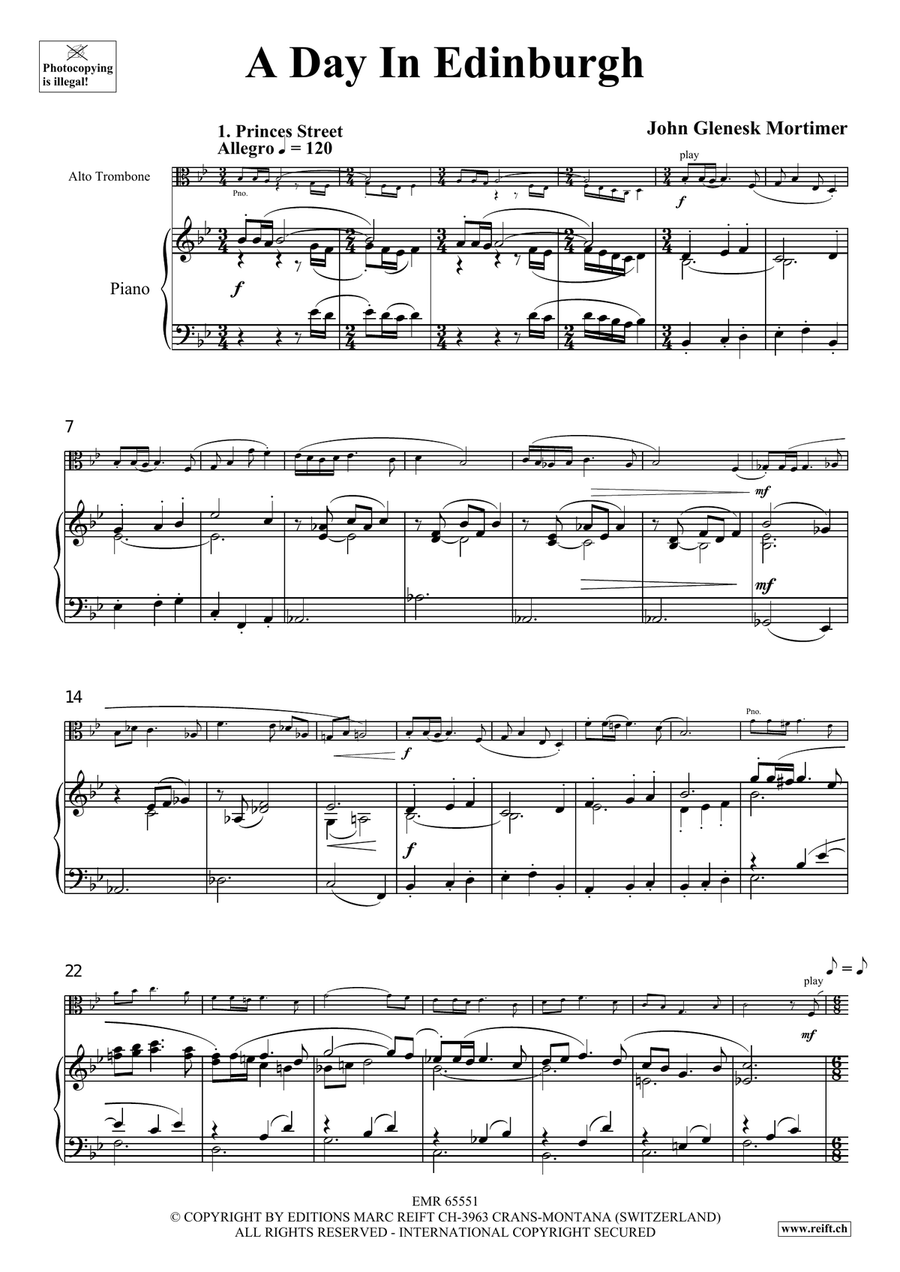 A Day In Edinburgh A Day In Edinburgh Piano Accompaniment scores gallery preview page 4