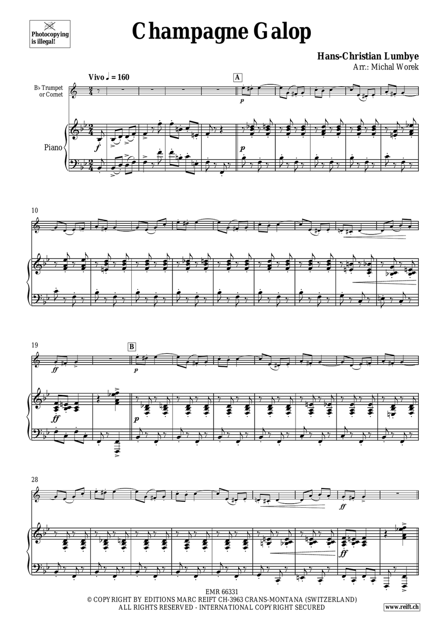 Champagne Galop Champagne Galop Cornet scores gallery preview page 4