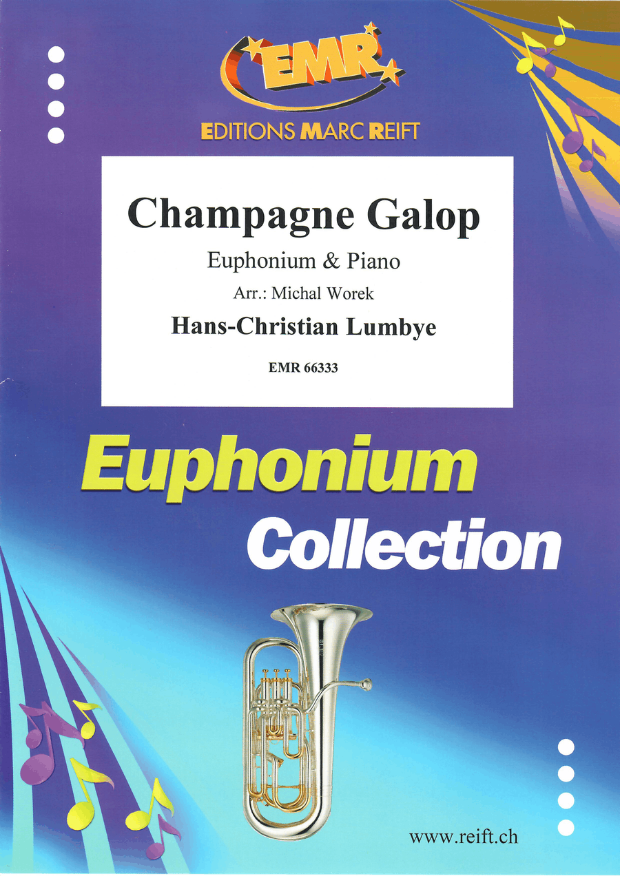 Champagne Galop Champagne Galop Euphonium scores gallery preview page 1