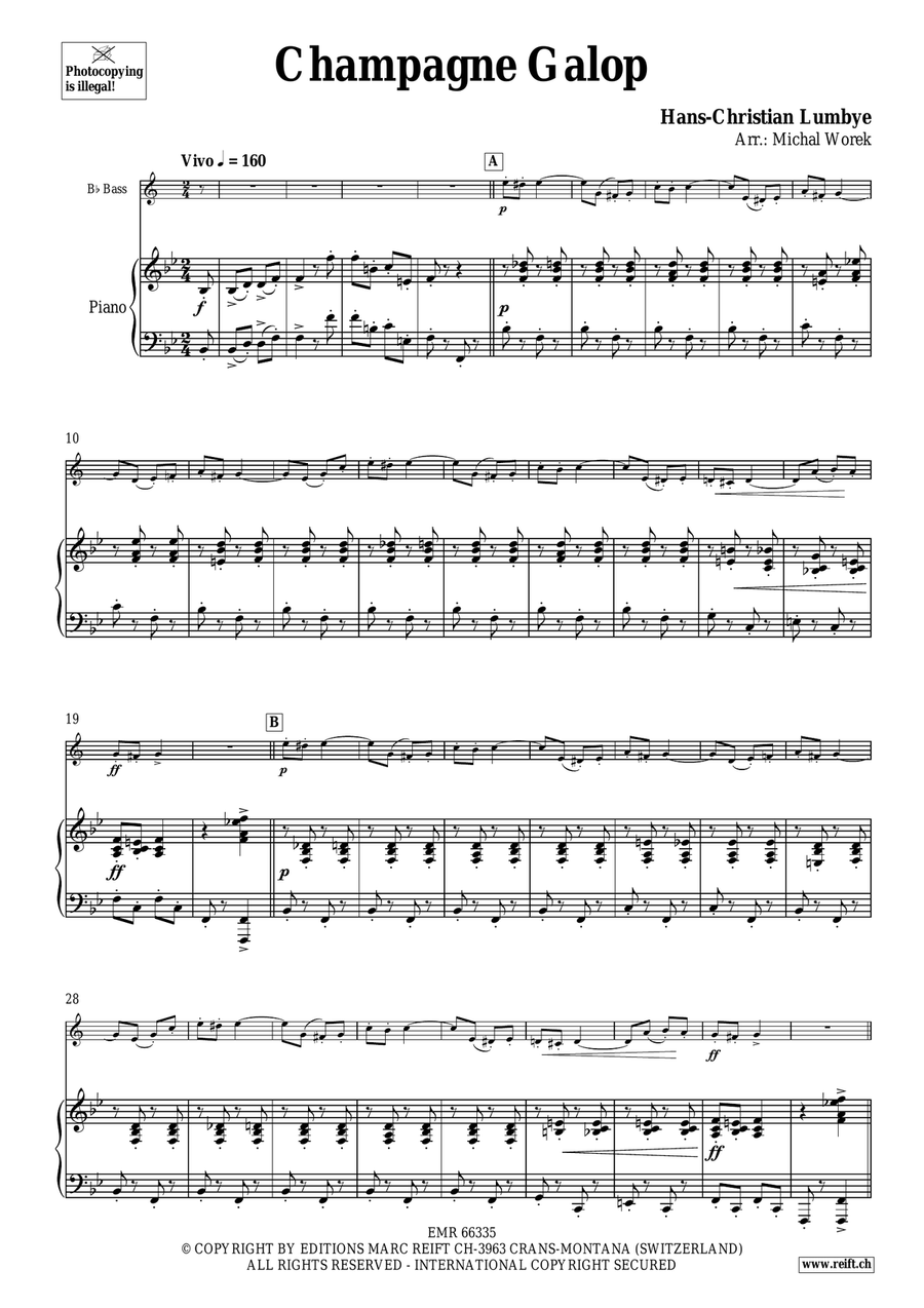 Champagne Galop Champagne Galop Voice Solo scores gallery preview page 4