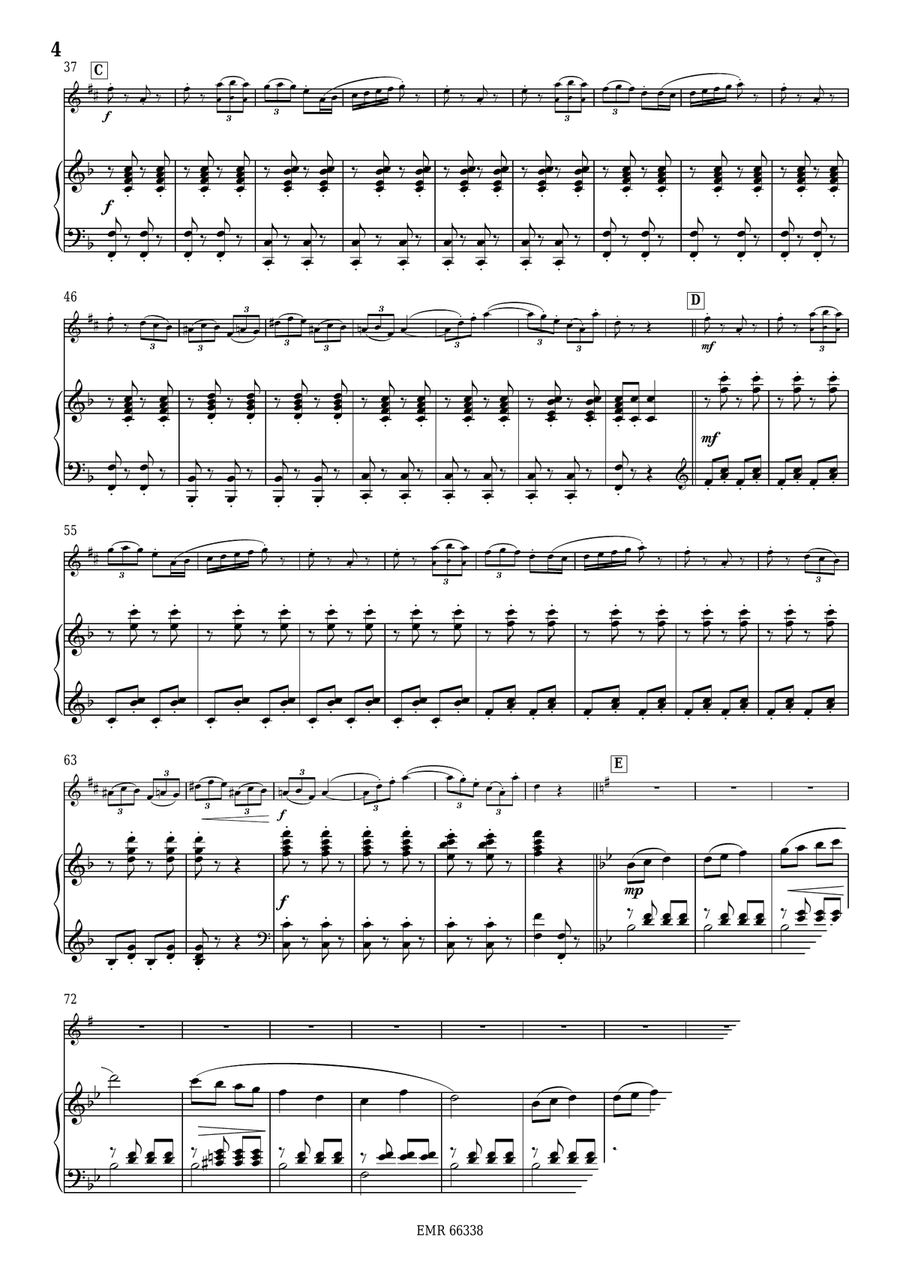 Champagne Galop Champagne Galop Alto Saxophone scores gallery preview page 5