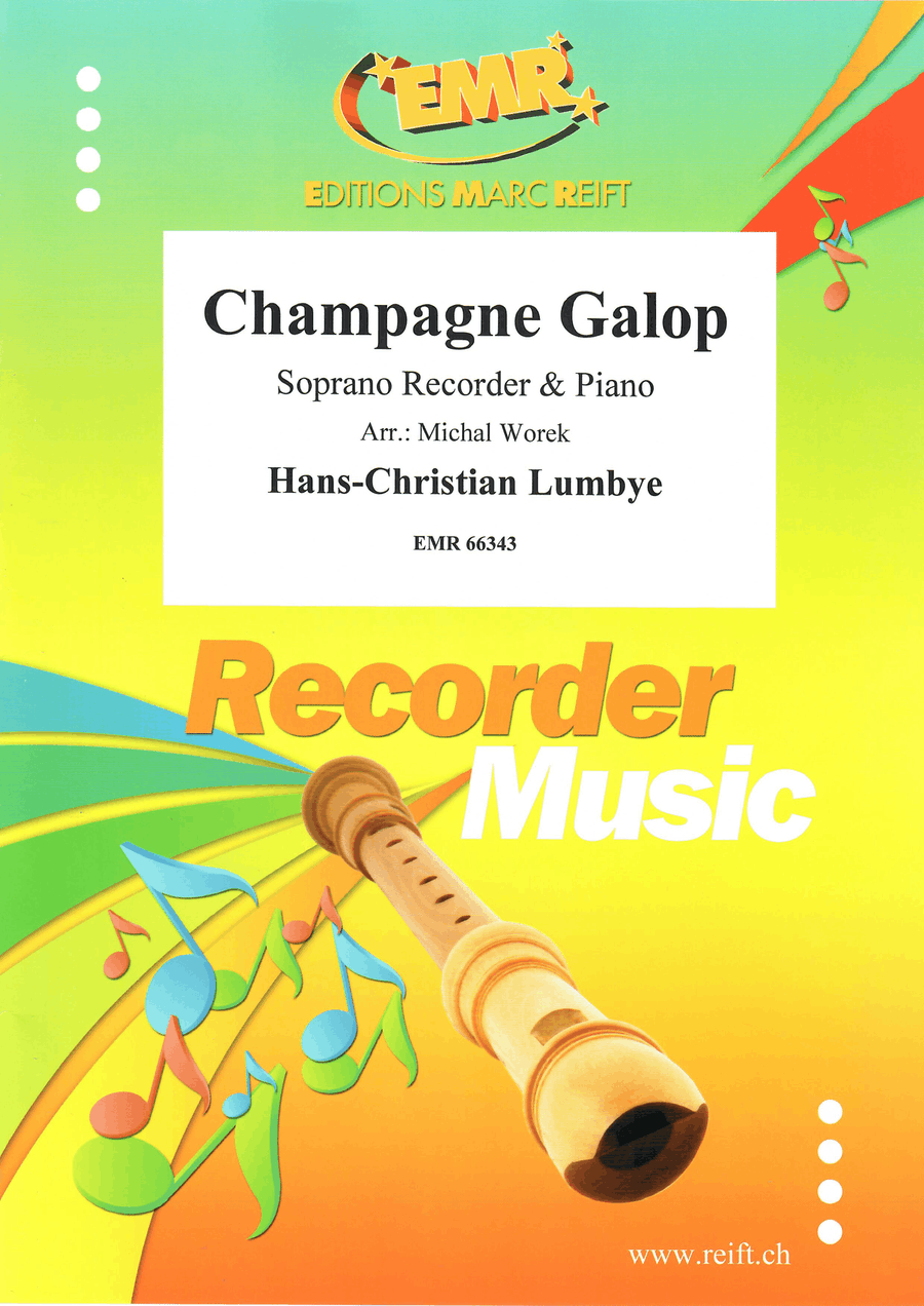 Champagne Galop Champagne Galop Soprano Recorder scores gallery preview page 1