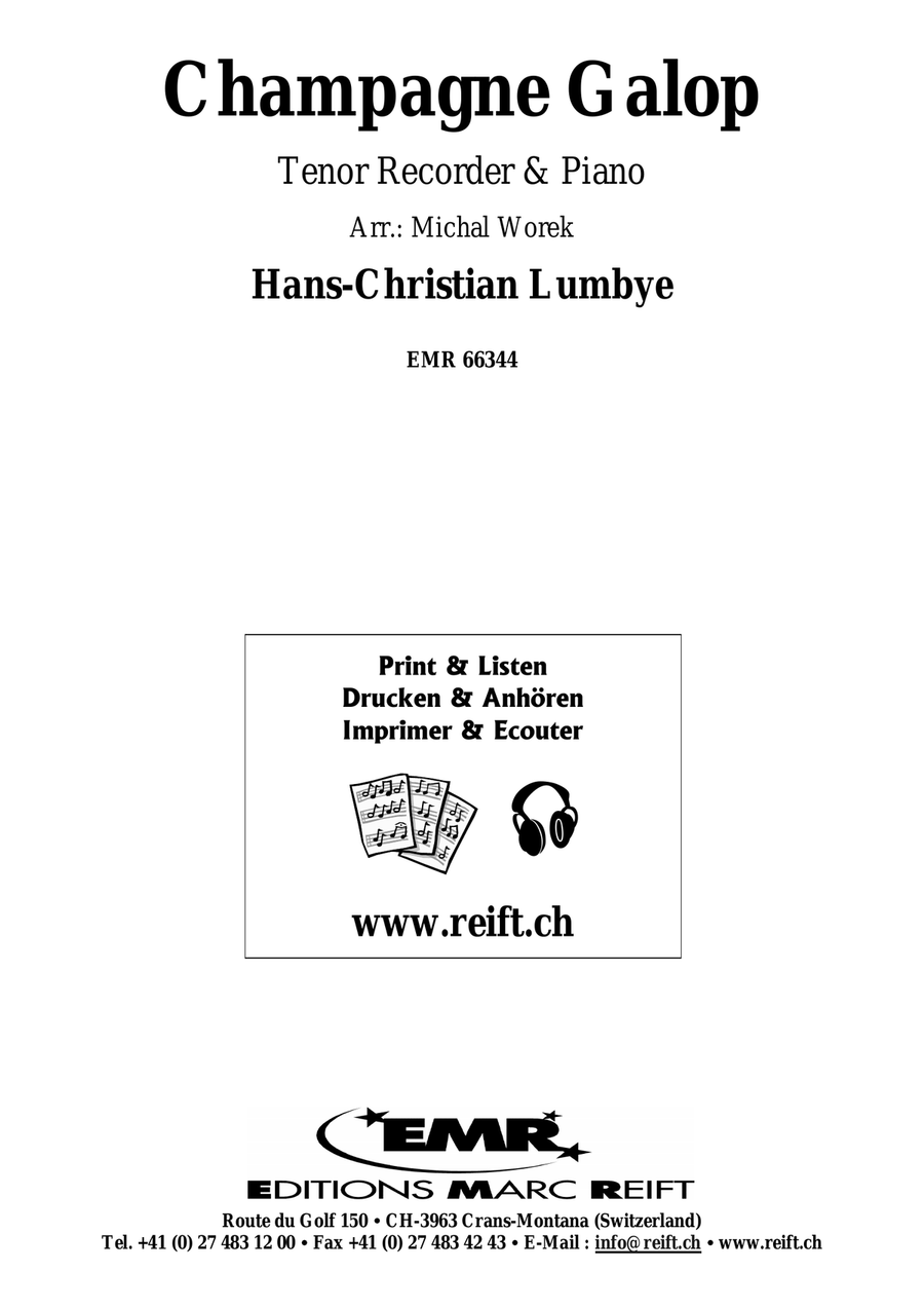 Champagne Galop Champagne Galop Tenor Recorder scores gallery preview page 2