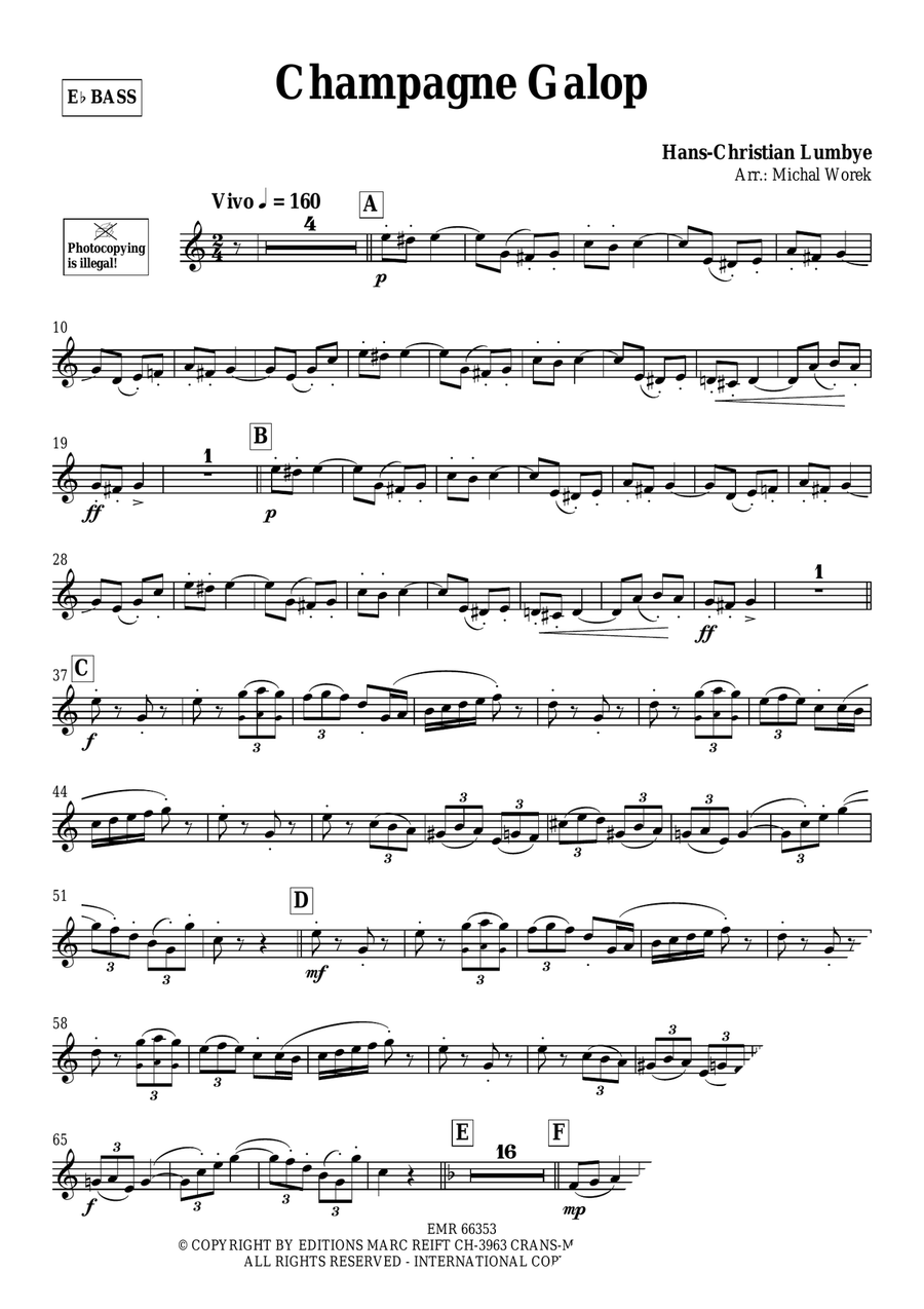Champagne Galop Champagne Galop Voice Solo scores gallery preview page 3