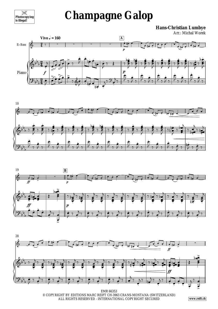 Champagne Galop Champagne Galop Voice Solo scores gallery preview page 4