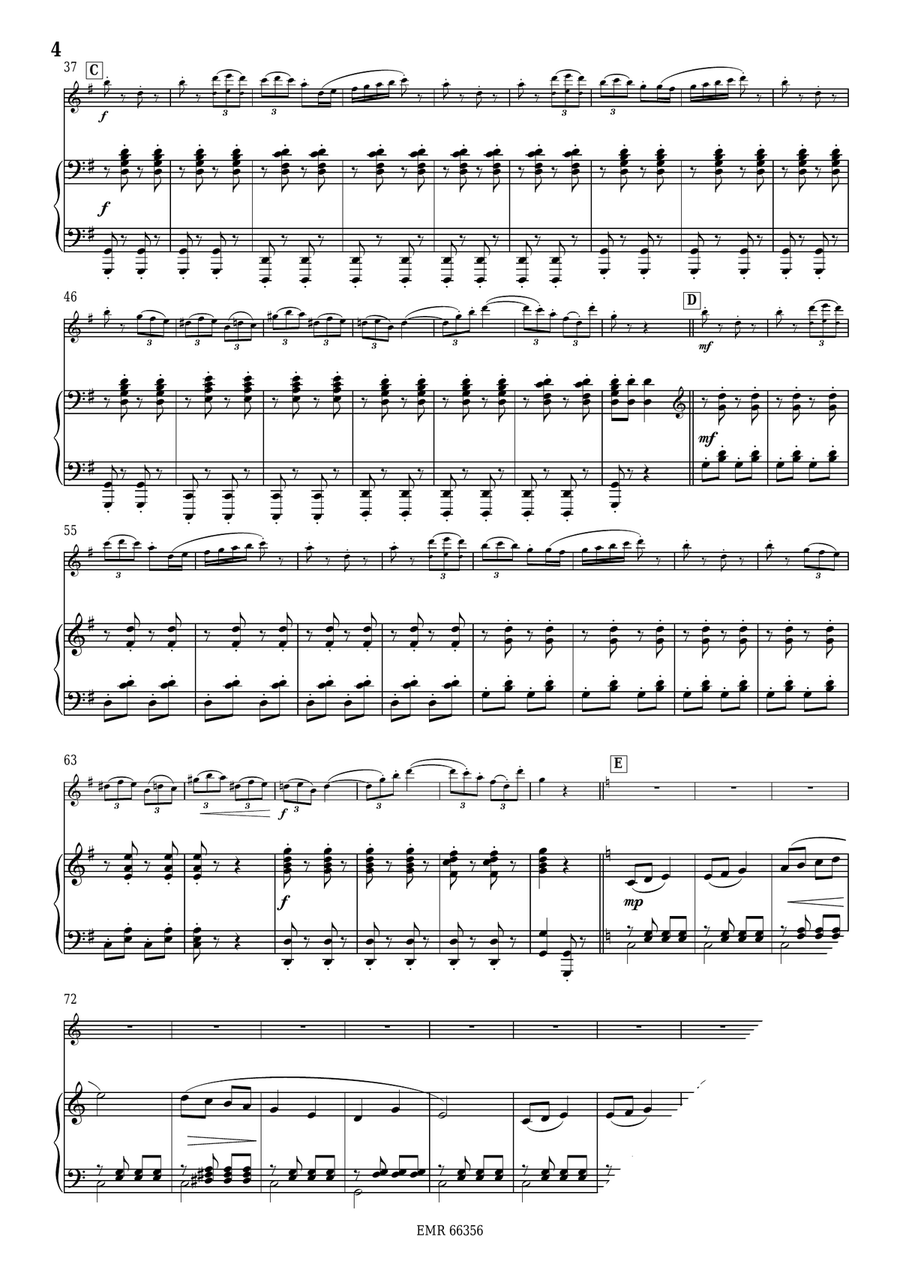 Champagne Galop Champagne Galop Violin Solo scores gallery preview page 5