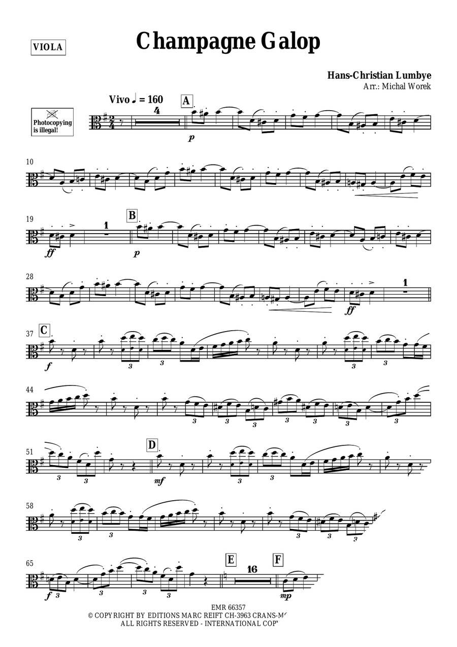 Champagne Galop Champagne Galop Piano Accompaniment scores gallery preview page 3