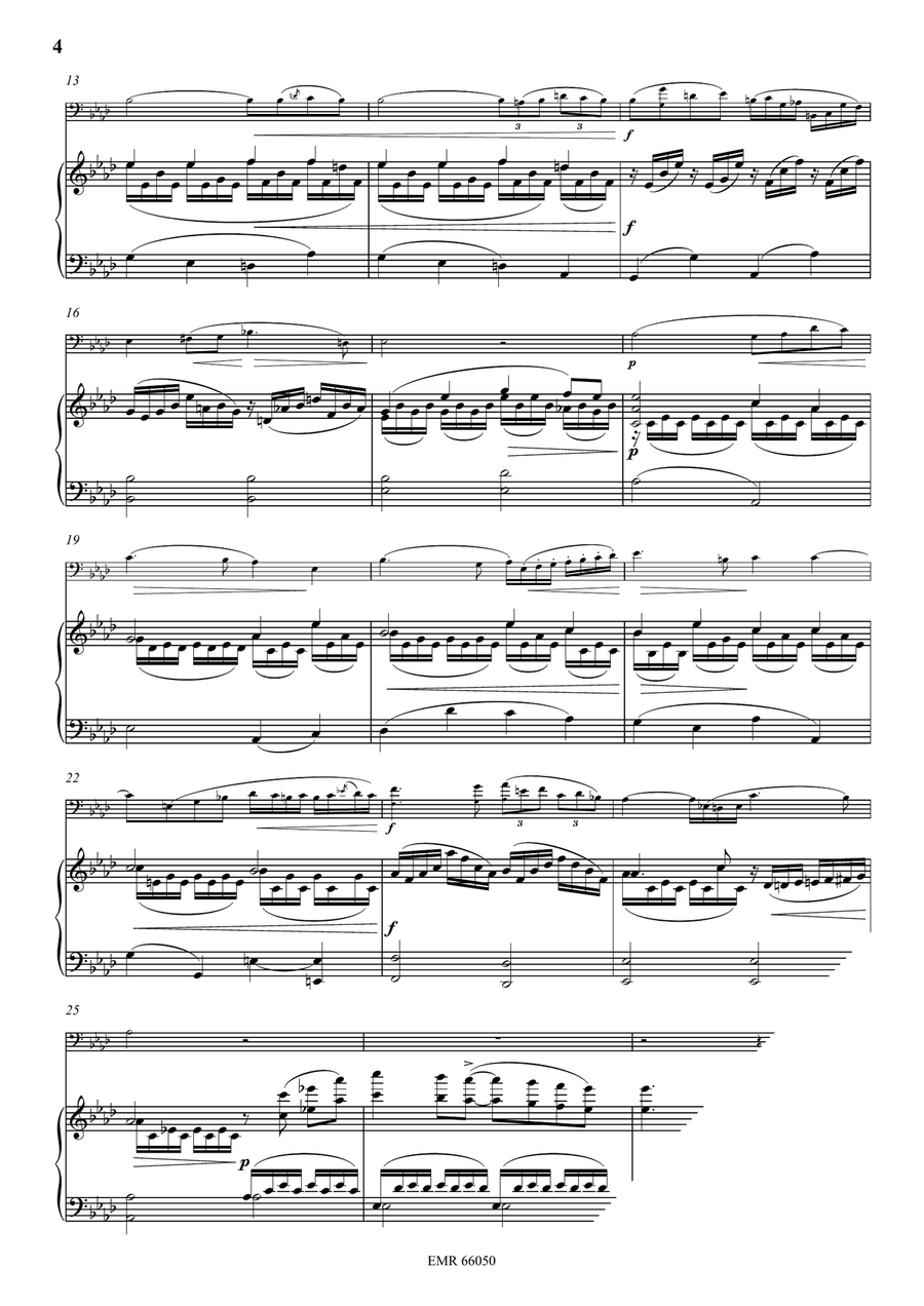 Nocturno by Franz Strauss Bassoon Solo - Sheet Music page 5