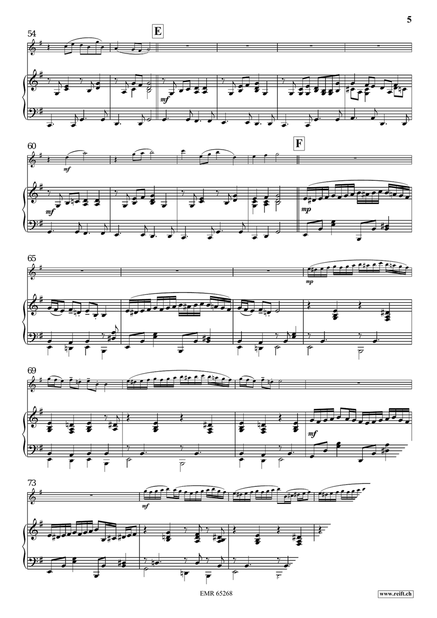 Bell Concerto Flute Solo scores gallery preview page 7