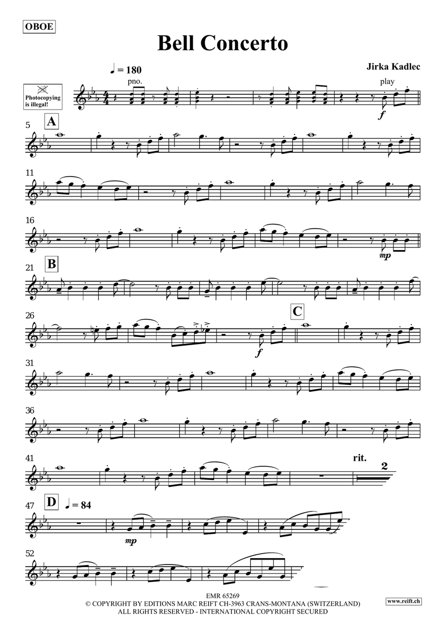 Bell Concerto Bell Concerto Piano Accompaniment scores gallery preview page 4