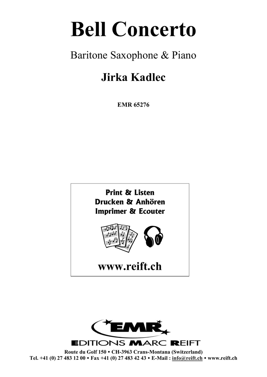 Bell Concerto Bell Concerto Baritone Saxophone scores gallery preview page 2
