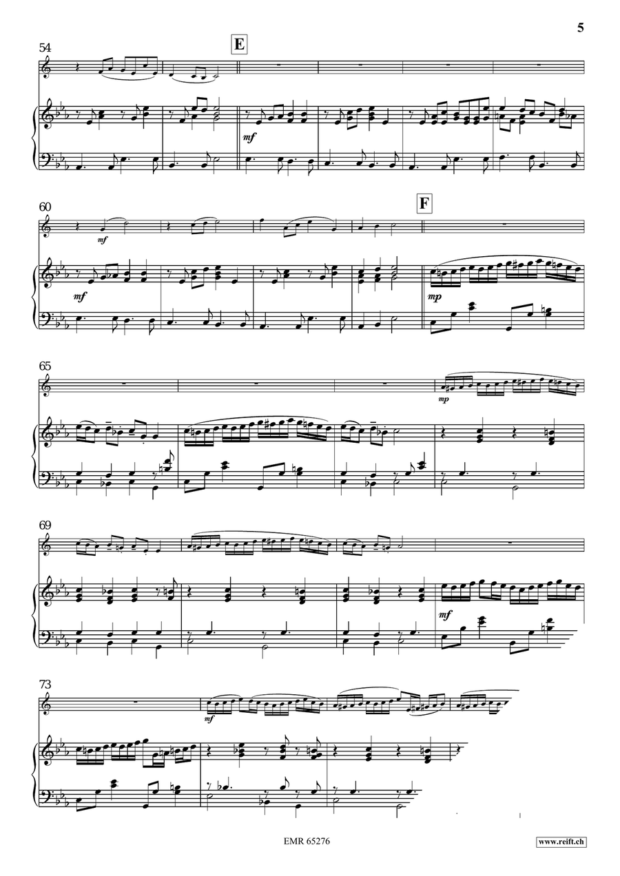 Bell Concerto Bell Concerto Baritone Saxophone scores gallery preview page 7