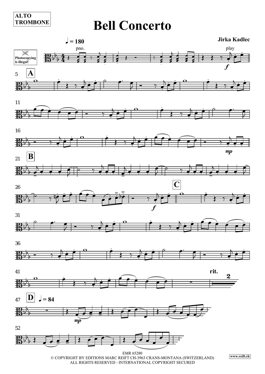 Bell Concerto Bell Concerto Piano Accompaniment scores gallery preview page 4