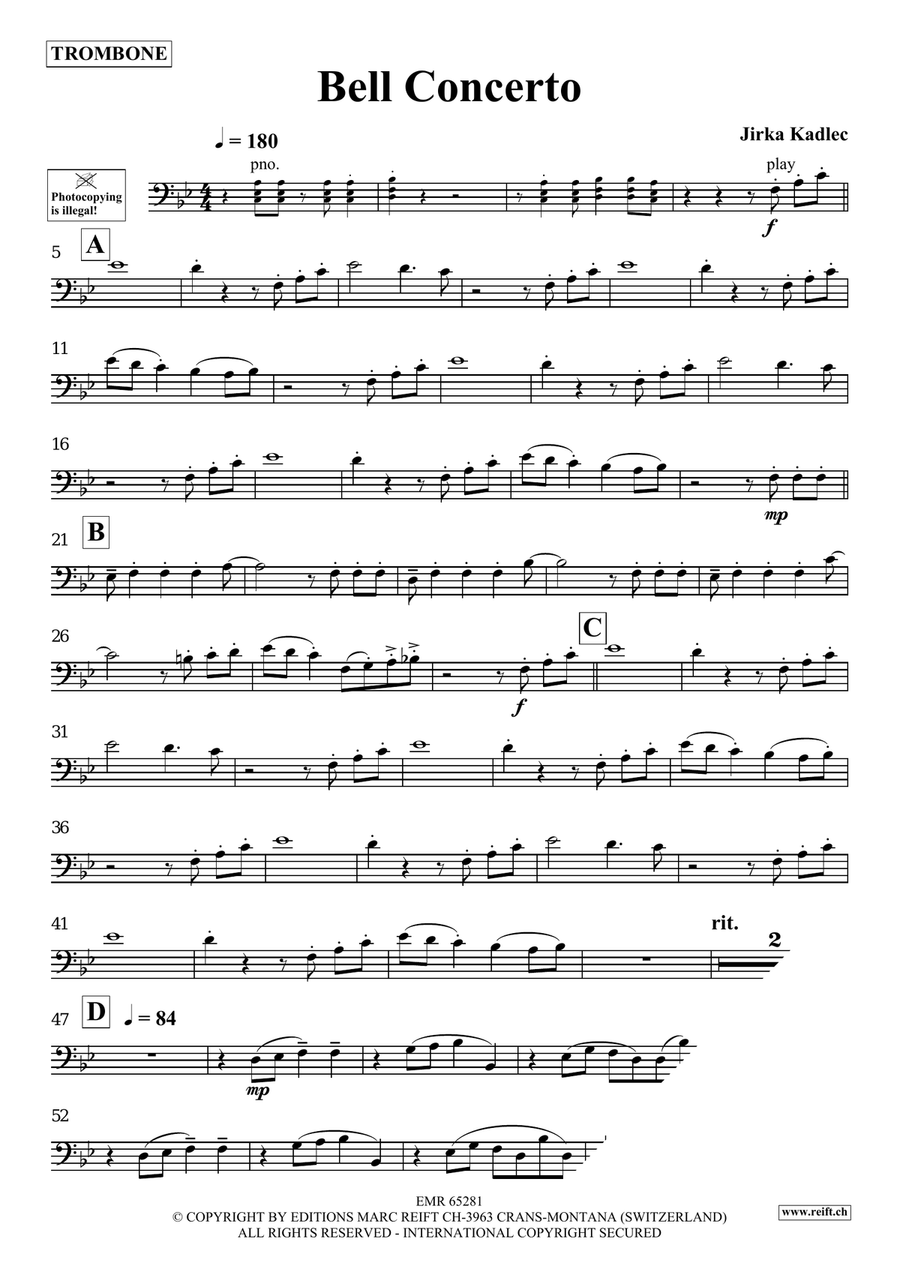 Bell Concerto Bell Concerto Piano Accompaniment scores gallery preview page 4