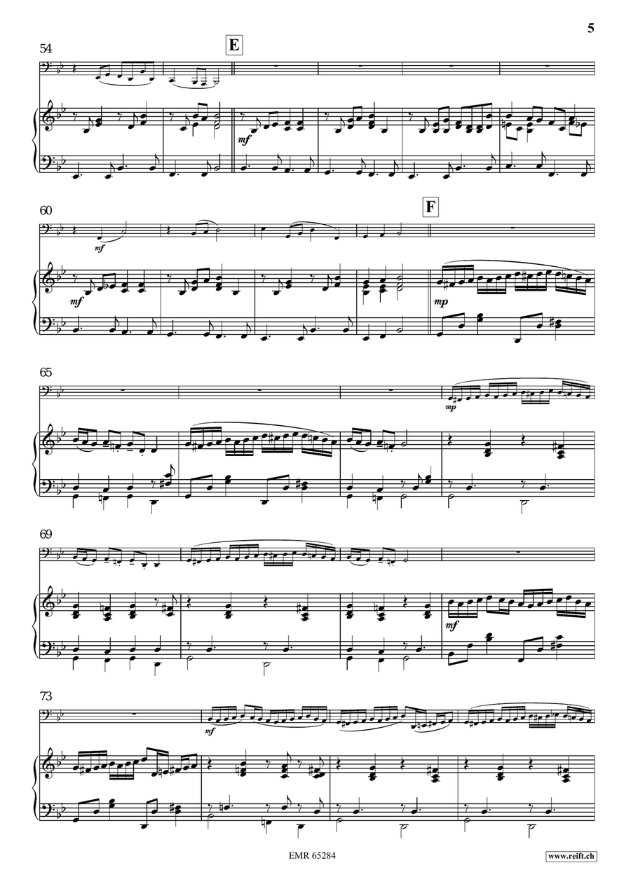 Bell Concerto Bell Concerto Tuba scores gallery preview page 6