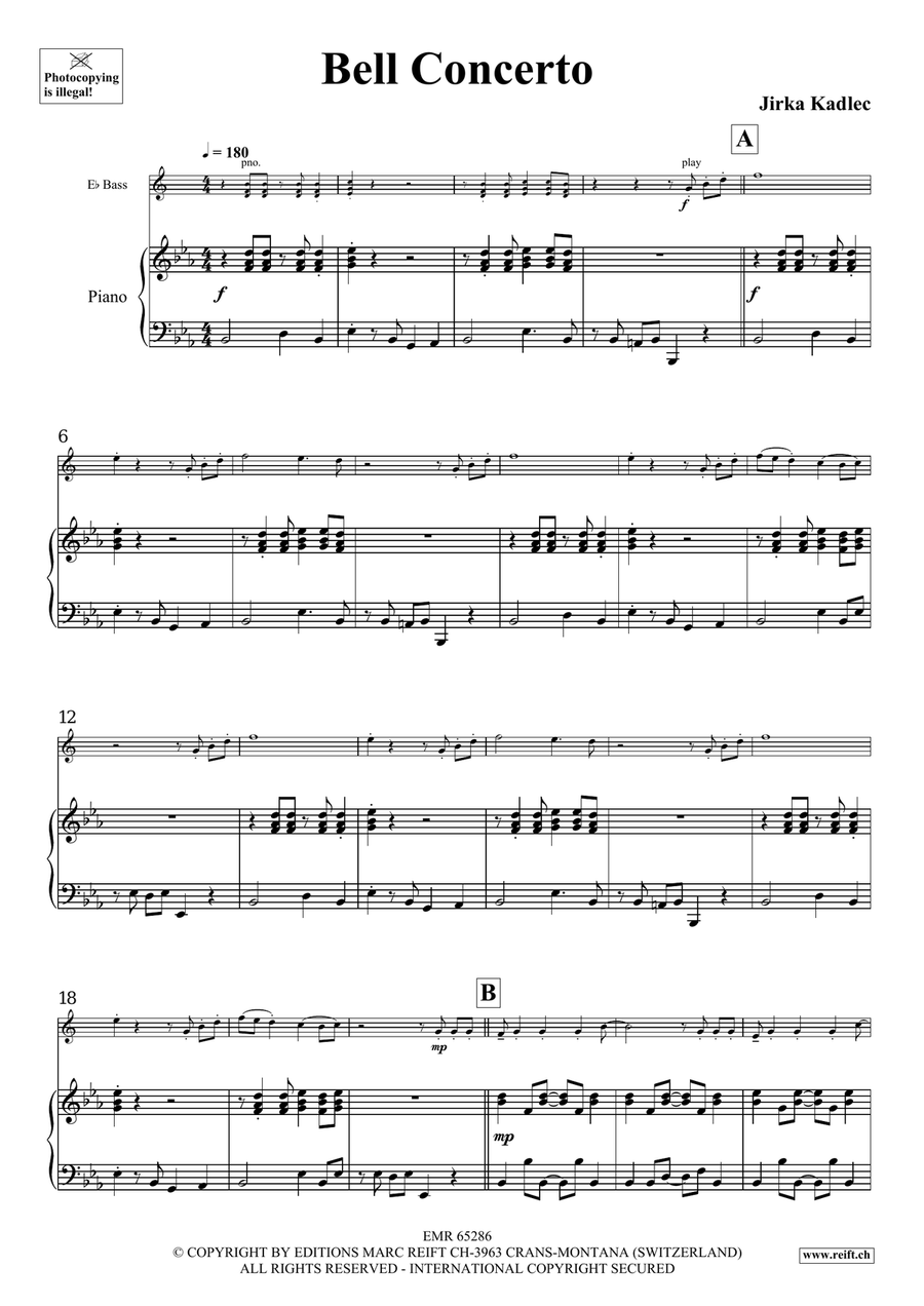 Bell Concerto Bell Concerto Voice Solo scores gallery preview page 5