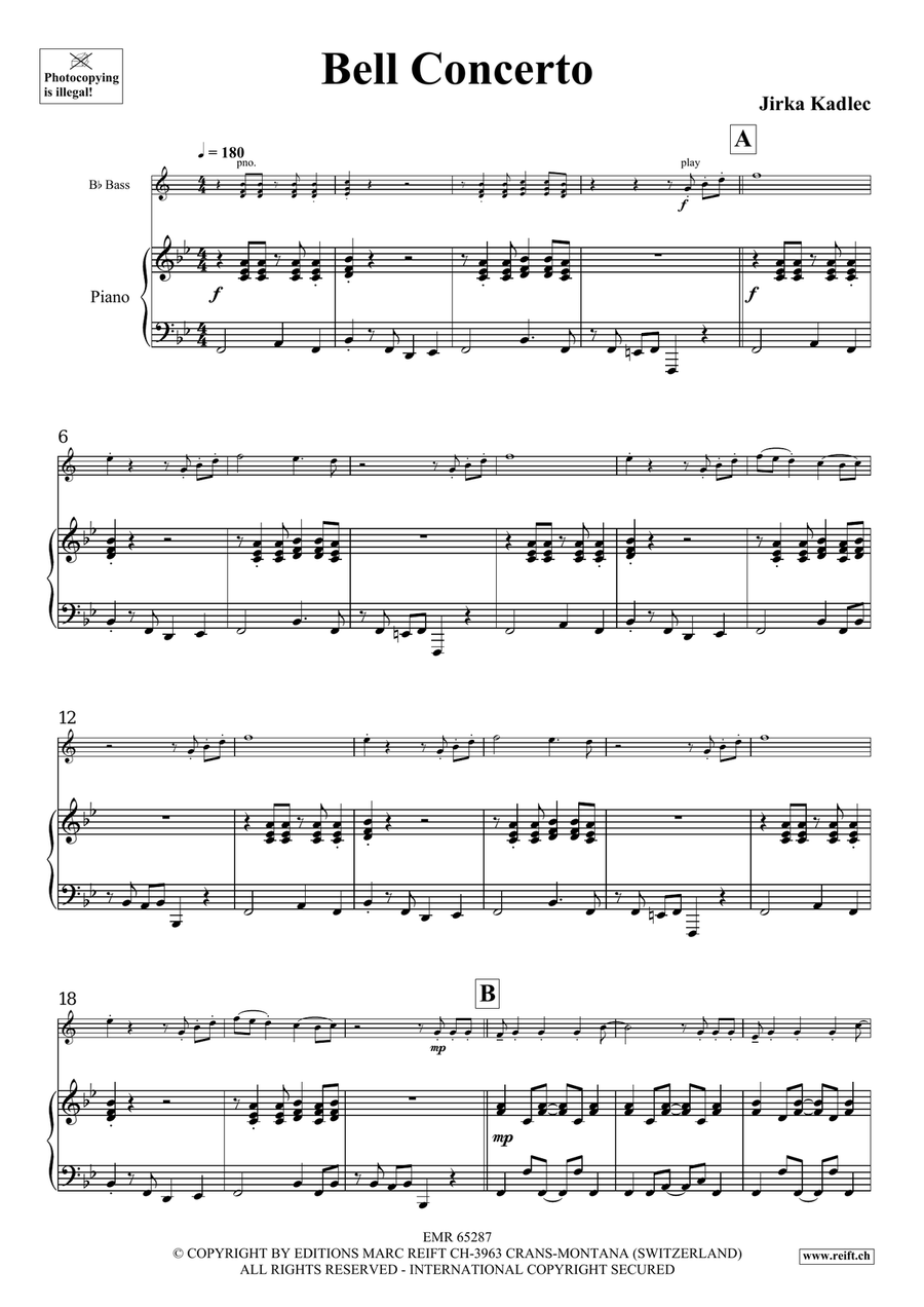 Bell Concerto Bell Concerto Voice Solo scores gallery preview page 5