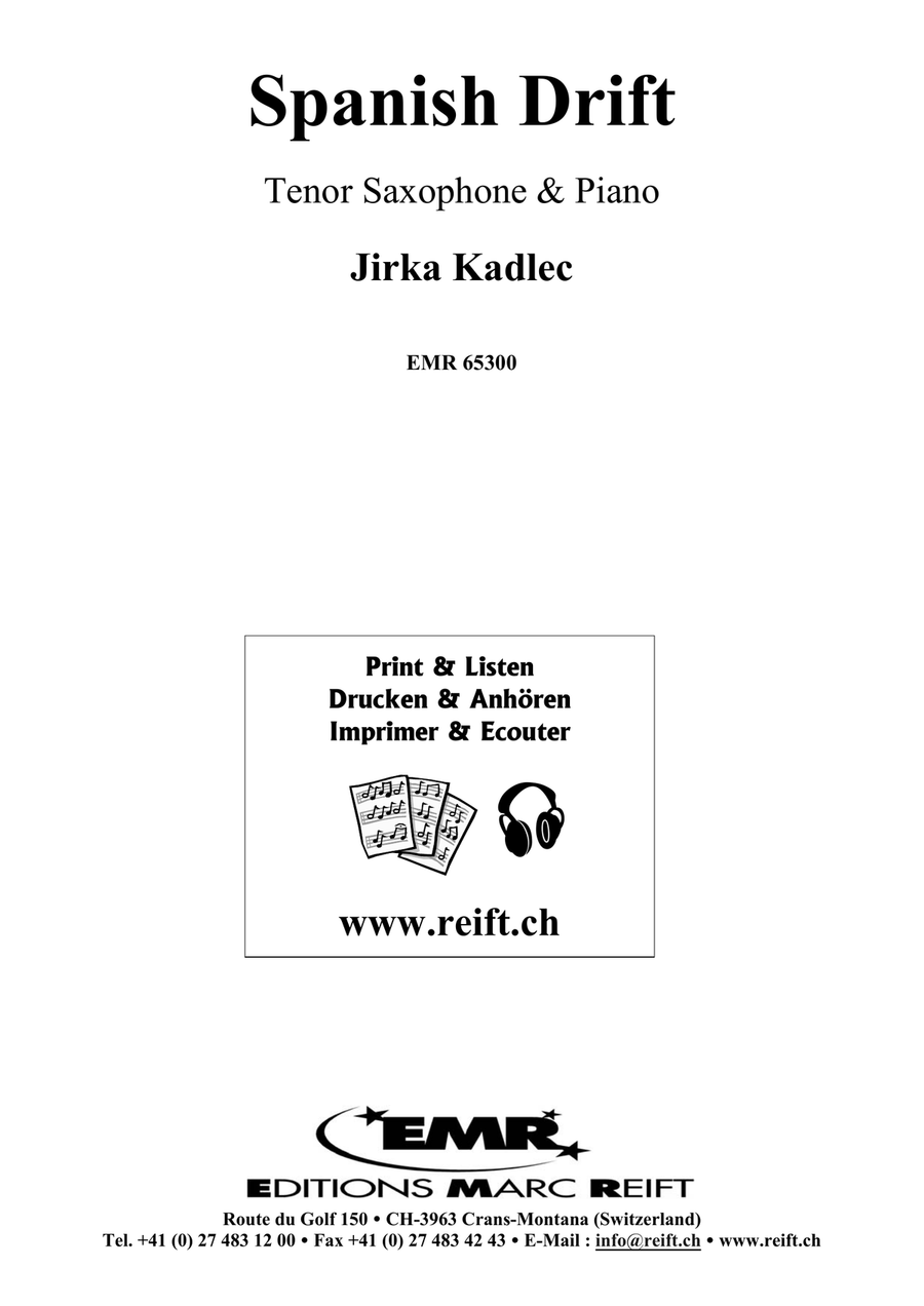 Spanish Drift Spanish Drift Tenor Saxophone scores gallery preview page 2