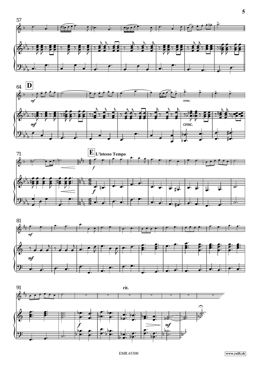 Spanish Drift Spanish Drift Tenor Saxophone scores gallery preview page 7