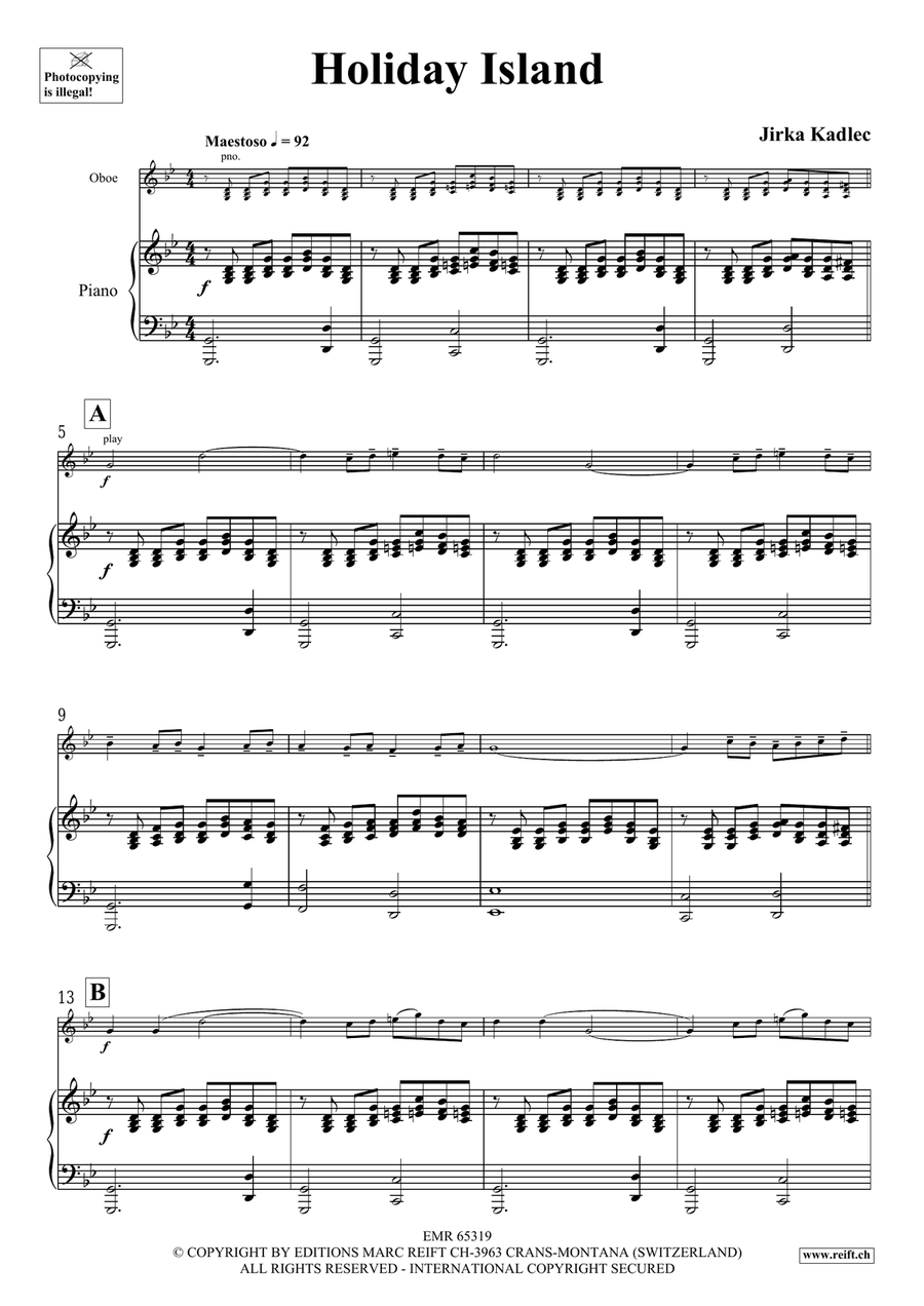 Holiday Island Holiday Island Piano Accompaniment scores gallery preview page 5