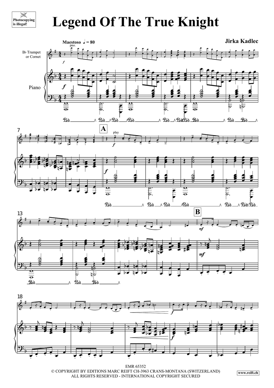 Legend Of The True Knight Cornet scores gallery preview page 5