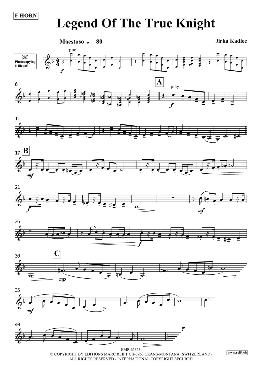 Legend Of The True Knight Horn scores gallery preview page 4
