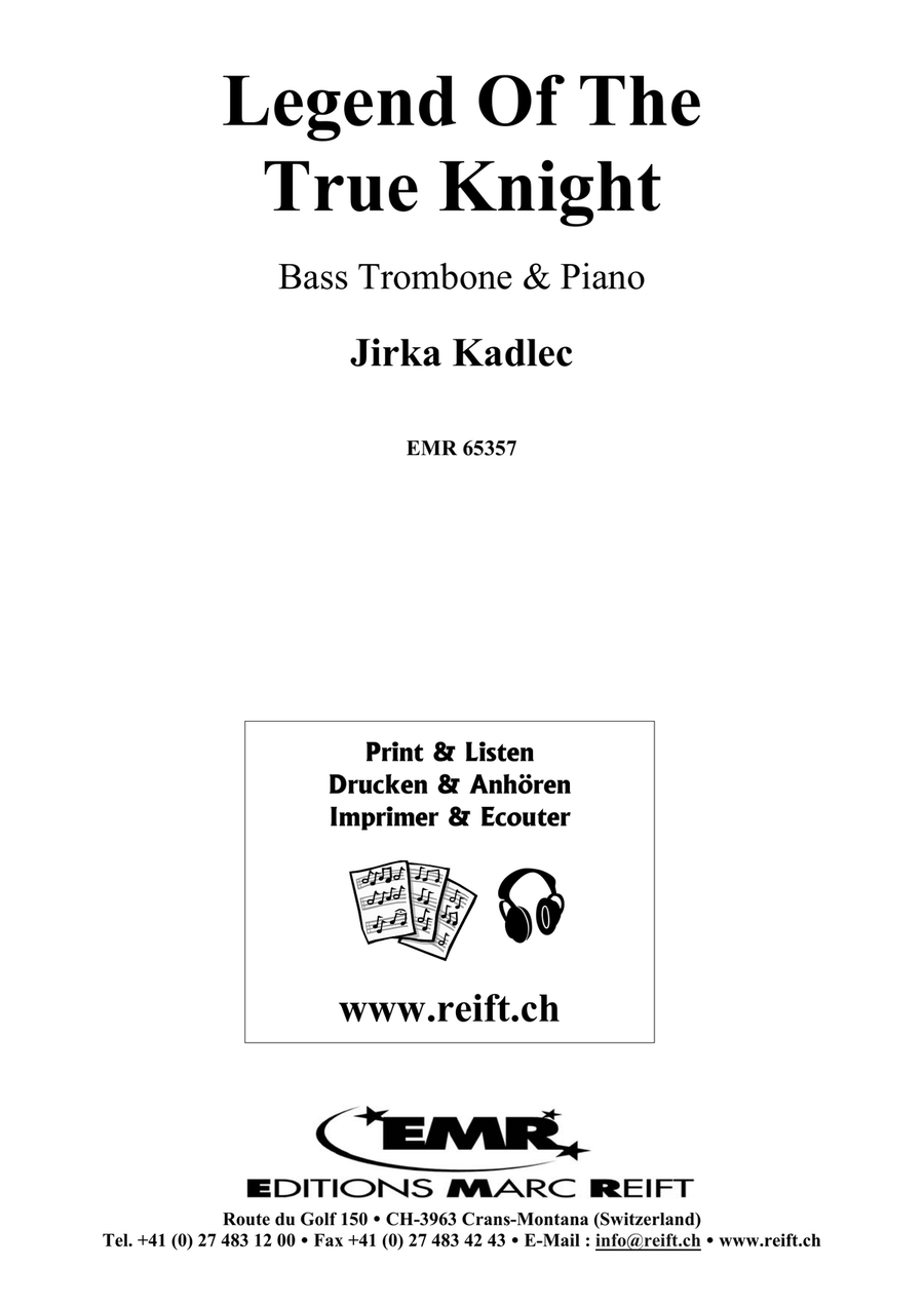 Legend Of The True Knight Bass Trombone scores gallery preview page 2