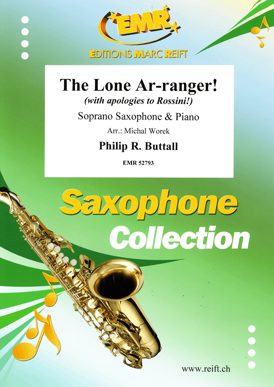 The Lone Ar-ranger! The Lone Ar-ranger! Soprano Saxophone scores gallery preview page 1