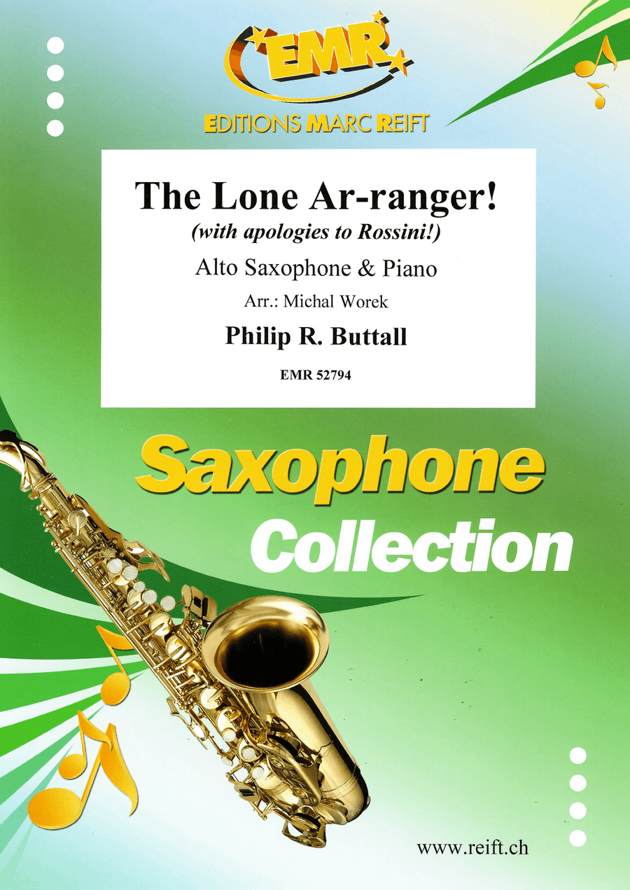 The Lone Ar-ranger! The Lone Ar-ranger! Alto Saxophone scores gallery preview page 1