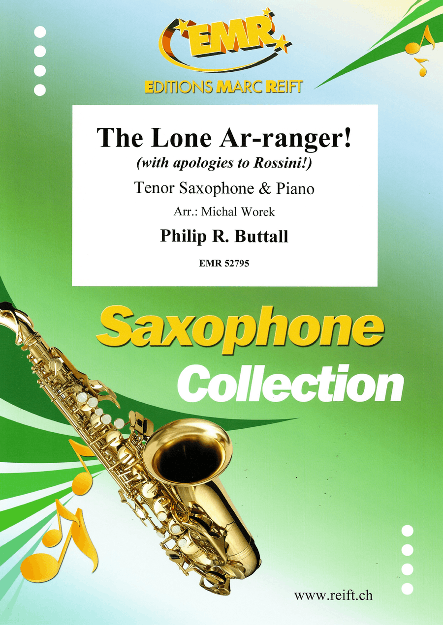 The Lone Ar-ranger! The Lone Ar-ranger! Tenor Saxophone scores gallery preview page 1