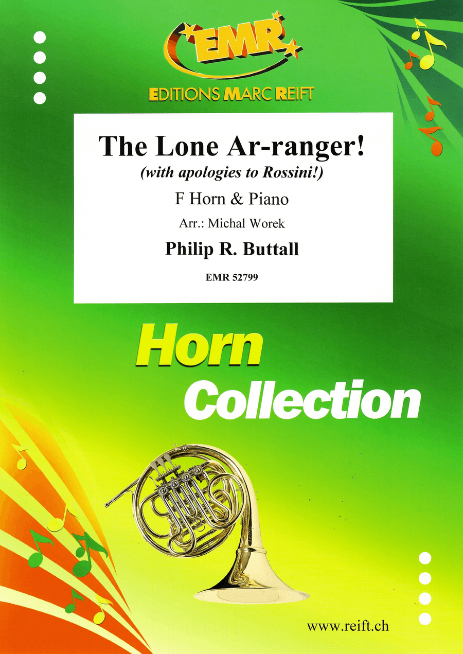 The Lone Ar-ranger! The Lone Ar-ranger! Horn scores gallery preview page 1
