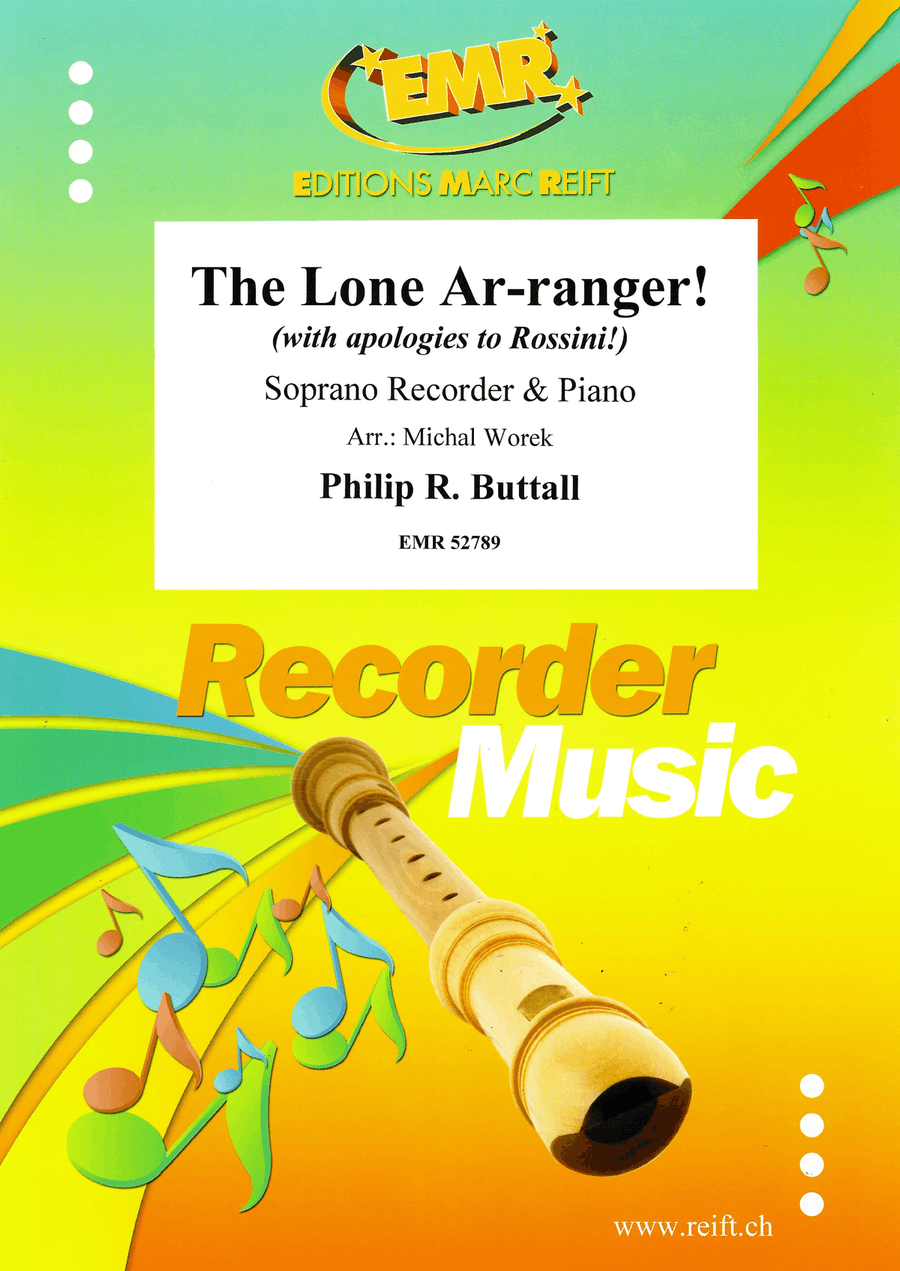 The Lone Ar-ranger! The Lone Ar-ranger! Soprano Recorder scores gallery preview page 1