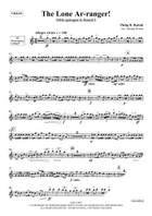 The Lone Ar-ranger! Violin Solo scores gallery preview page 3