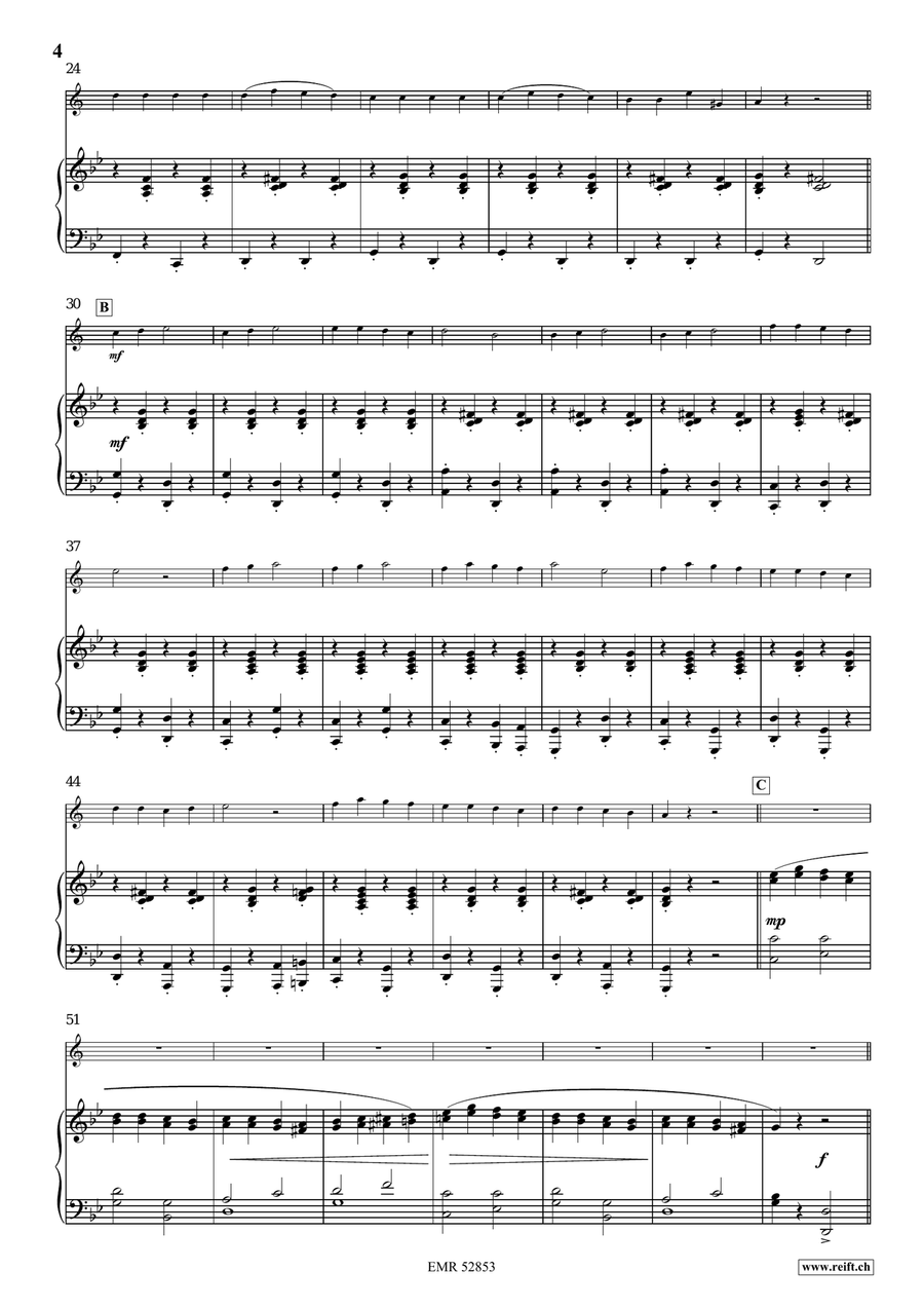 Ukrainian Folk Song Ukrainian Folk Song Soprano Saxophone scores gallery preview page 5